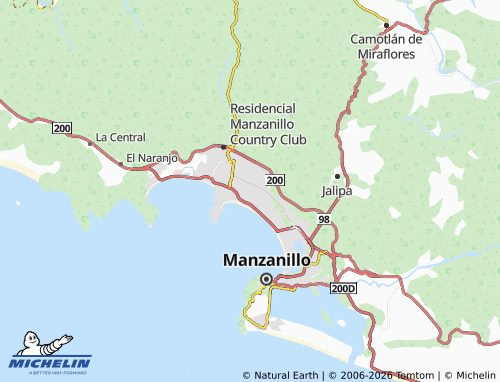 MICHELIN Rosa Morada map - ViaMichelin