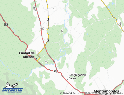 Mappa MICHELIN El Porvenir - ViaMichelin