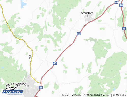 Carte MICHELIN Valtorp - ViaMichelin