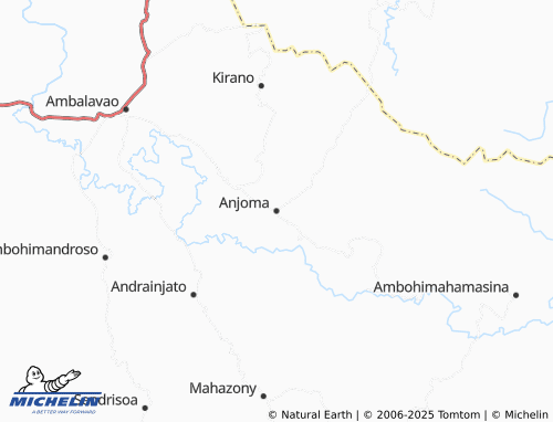 MICHELIN Anjoma map - ViaMichelin