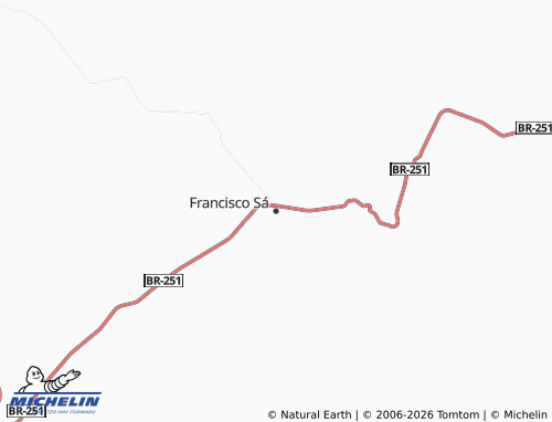 Mapa MICHELIN Francisco Sá - ViaMichelin