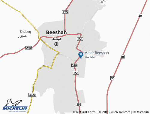 MICHELIN-Landkarte al-Fahd - ViaMichelin