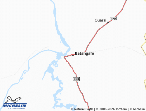 Mappa MICHELIN Batangafo - ViaMichelin
