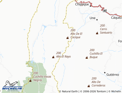 Carte MICHELIN Arrayán - ViaMichelin