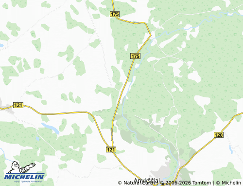 Mappa MICHELIN Andrioniškis - ViaMichelin