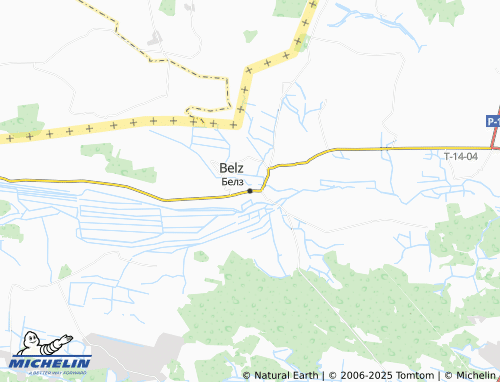 MICHELIN Belz map - ViaMichelin