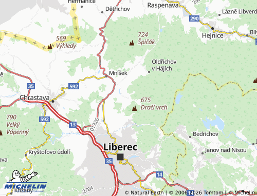 Mappa MICHELIN Fojtka - ViaMichelin