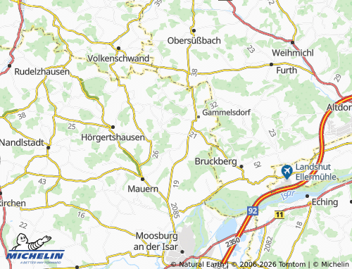 MICHELIN Rehbach map - ViaMichelin