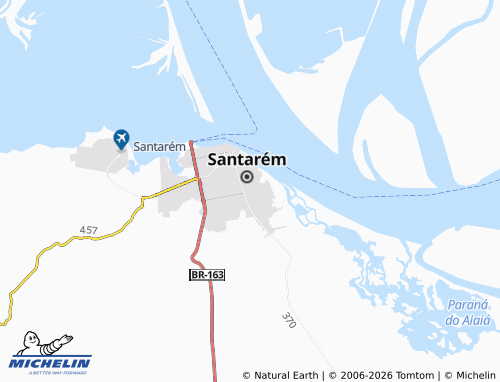 Mappa MICHELIN São José Operário - ViaMichelin