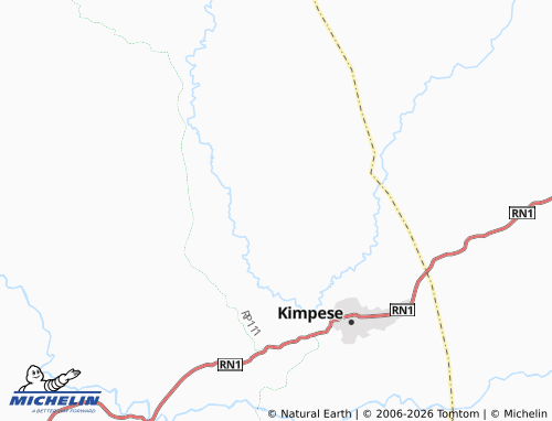 Mappa MICHELIN Naki - ViaMichelin