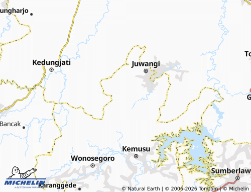 MICHELIN Sambeng map - ViaMichelin