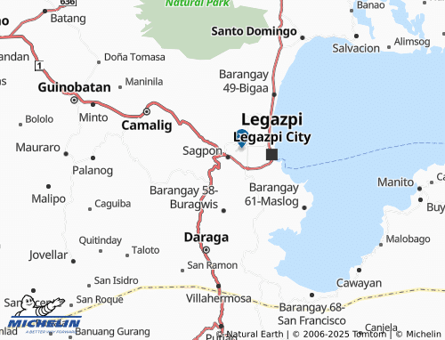 MICHELIN Bagumbayan map - ViaMichelin