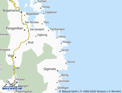 MICHELIN Mabini map - ViaMichelin