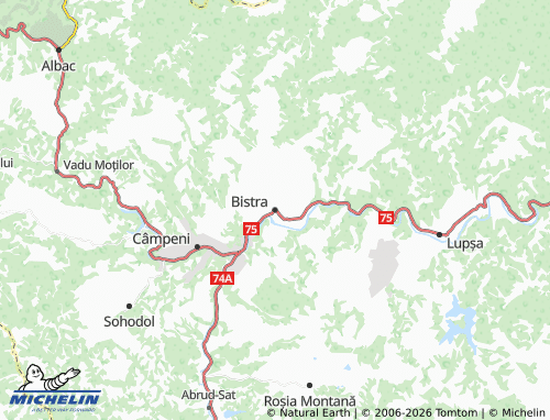 Mapa MICHELIN Bistra - ViaMichelin