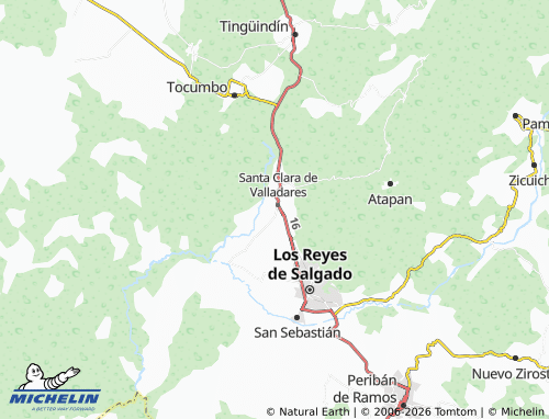 Mappa MICHELIN Las Flores, Santa Clara - ViaMichelin