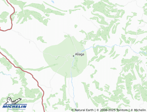 MICHELIN Aliaga map - ViaMichelin