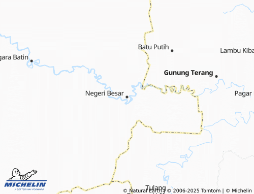 MICHELIN Negeri Besar map - ViaMichelin