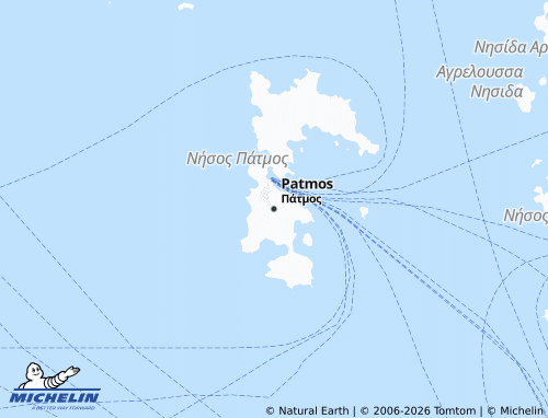 Carte MICHELIN Patmos - ViaMichelin