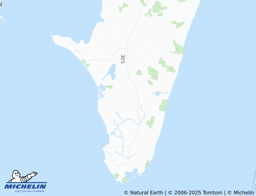 MICHELIN Broholm map - ViaMichelin