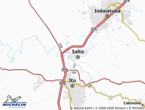 Mapa MICHELIN Chácara Vendramini - ViaMichelin