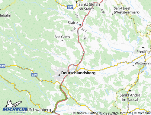 MICHELIN Schamberg map - ViaMichelin
