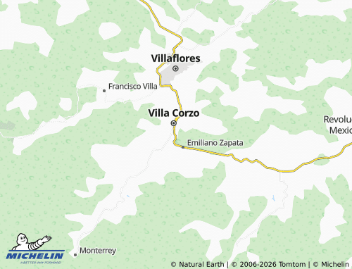 Mapa MICHELIN Ampliación Tapachulita - ViaMichelin