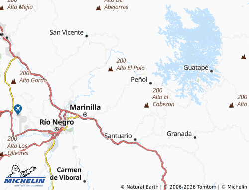 Mappa MICHELIN La Milagrosa - ViaMichelin