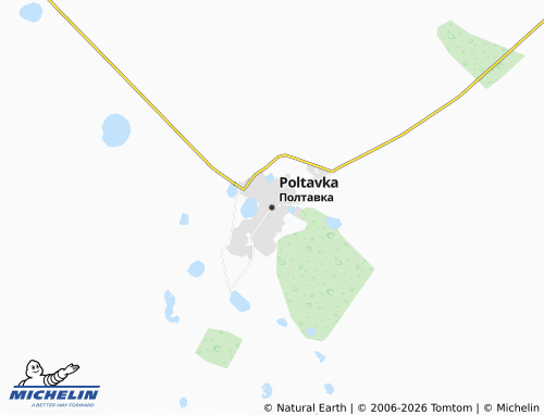 MICHELIN-Landkarte Poltavka - ViaMichelin
