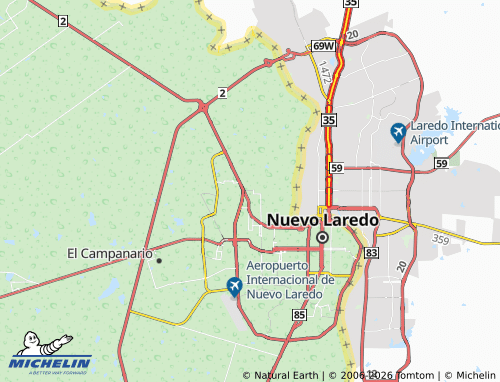 Mapa MICHELIN Lomas del Río - ViaMichelin