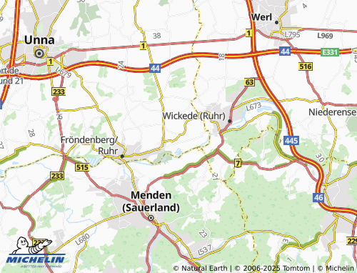 MICHELIN-Landkarte Warmen - ViaMichelin