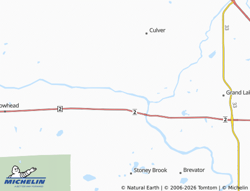 Mapa MICHELIN Brookston - ViaMichelin
