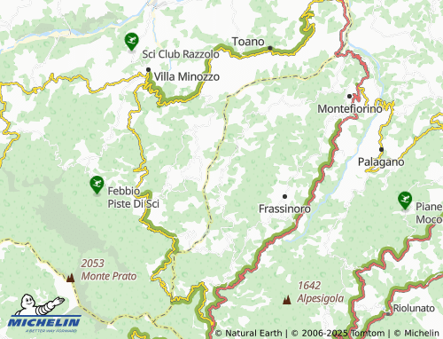 MICHELIN Romanoro map - ViaMichelin