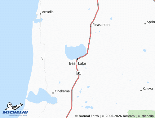 Mappa MICHELIN Bear Lake - ViaMichelin
