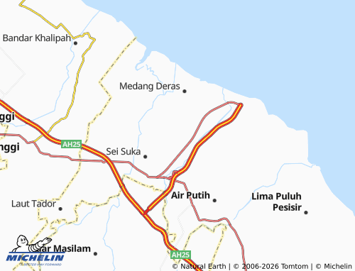 MICHELIN Simodong map - ViaMichelin