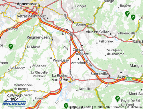 Mappa MICHELIN Porte - ViaMichelin