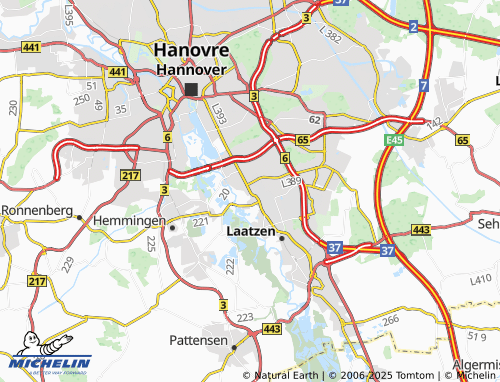 MICHELIN Wülfel map - ViaMichelin
