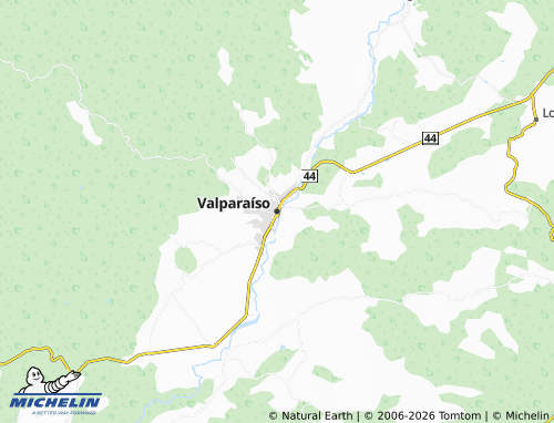 Kaart MICHELIN Valparaíso - ViaMichelin