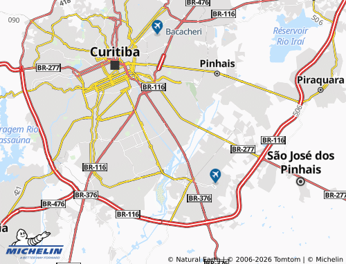 Mappa MICHELIN Uberaba - ViaMichelin