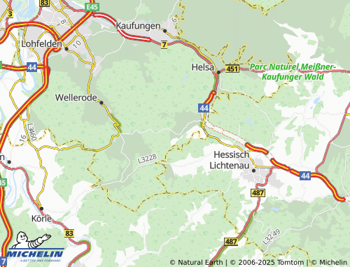 MICHELIN Sankt Ottilien map - ViaMichelin