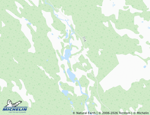 MICHELIN Vemhån map - ViaMichelin
