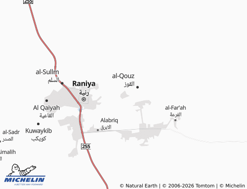 Carte MICHELIN al-'Ama'ir - ViaMichelin