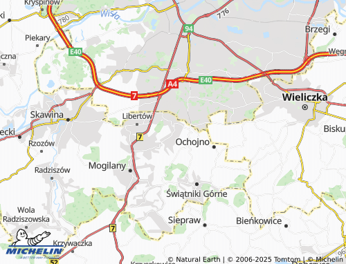 MICHELIN Lusina map - ViaMichelin