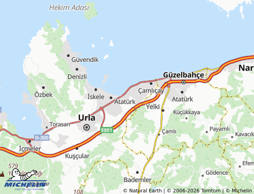 Mappa MICHELIN Kalabak - ViaMichelin