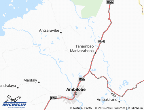 Mappa MICHELIN Andranomamy - ViaMichelin