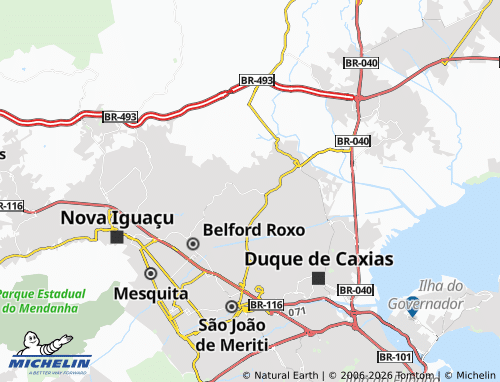 Mappa MICHELIN Parque das Flores - ViaMichelin