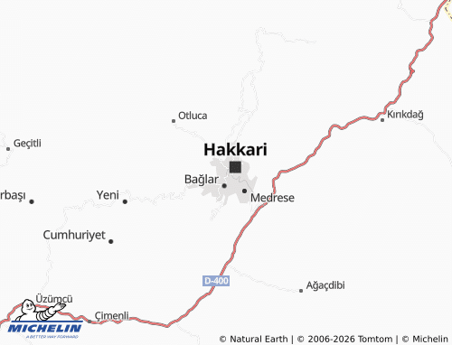 MICHELIN Pehlivan map - ViaMichelin