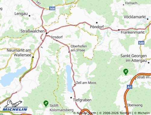 MICHELIN Obernberg map - ViaMichelin