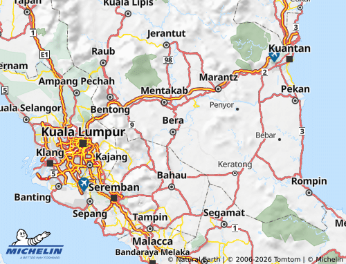 Mappa MICHELIN Bera - ViaMichelin