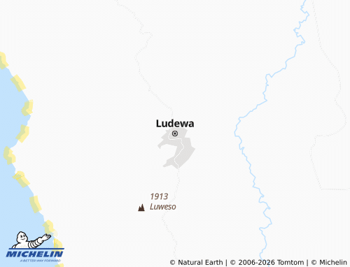 MICHELIN-Landkarte Ludewa - ViaMichelin