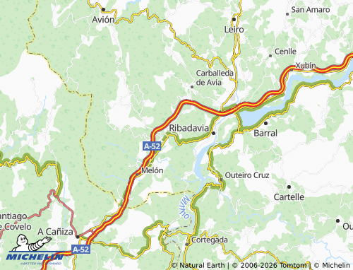 Carte MICHELIN Barcia - ViaMichelin